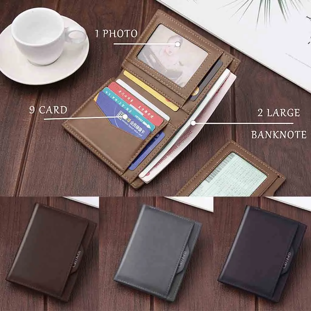2019 New Men's Short Wallet Portfel Simple Driver's License Hand Bag Carteira Retro Gold Clip Snap Purse Cartera Hombre #C11
2019 New Men's Short Wallet Portfel Simple Driver's License Hand Bag Carteira Retro Gold Clip Snap Purse Cartera Hombre #C11
