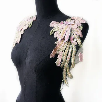 2PCS Colorful Embroidery Angel Wing Applique Sewing Flower Collar Patch Wedding Party Gown Bridal Dress Clothes DIY
2PCS Colorful Embroidery Angel Wing Applique Sewing Flower Collar Patch Wedding Party Gown Bridal Dress Clothes DIY