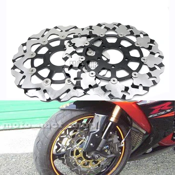 Motorcycle Parts Accessories Front Floating Brake Discs Rotor for SUZUKI GSX-R1300 GSXR1300 HAYABUSA1300 1999-2007 2006 2005
Motorcycle Parts Accessories Front Floating Brake Discs Rotor for SUZUKI GSX-R1300 GSXR1300 HAYABUSA1300 1999-2007 2006 2005
