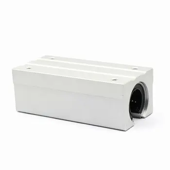 1x SBR30LUU aluminum block Linear motion ball bearing slide block match use SBR30 30mm linear guide rail
1x SBR30LUU aluminum block Linear motion ball bearing slide block match use SBR30 30mm linear guide rail