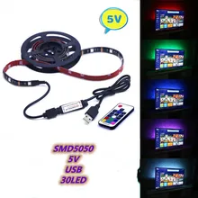 DC5V USB LED strip 5050 RGB RGBW RGBWW 50CM 1M -5M TV Background Lighting Flexibe LED strip Adhesive Tape IP20 / IP65 waterproof
DC5V USB LED strip 5050 RGB RGBW RGBWW 50CM 1M -5M TV Background Lighting Flexibe LED strip Adhesive Tape IP20 / IP65 waterproof