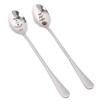 2pcs Stainless Steel Coffee Spoon Tea Spoon with long handle Dessert Spoon Mini Coffee Spoon for Home Cafe Shop (Silver)
2pcs Stainless Steel Coffee Spoon Tea Spoon with long handle Dessert Spoon Mini Coffee Spoon for Home Cafe Shop (Silver)