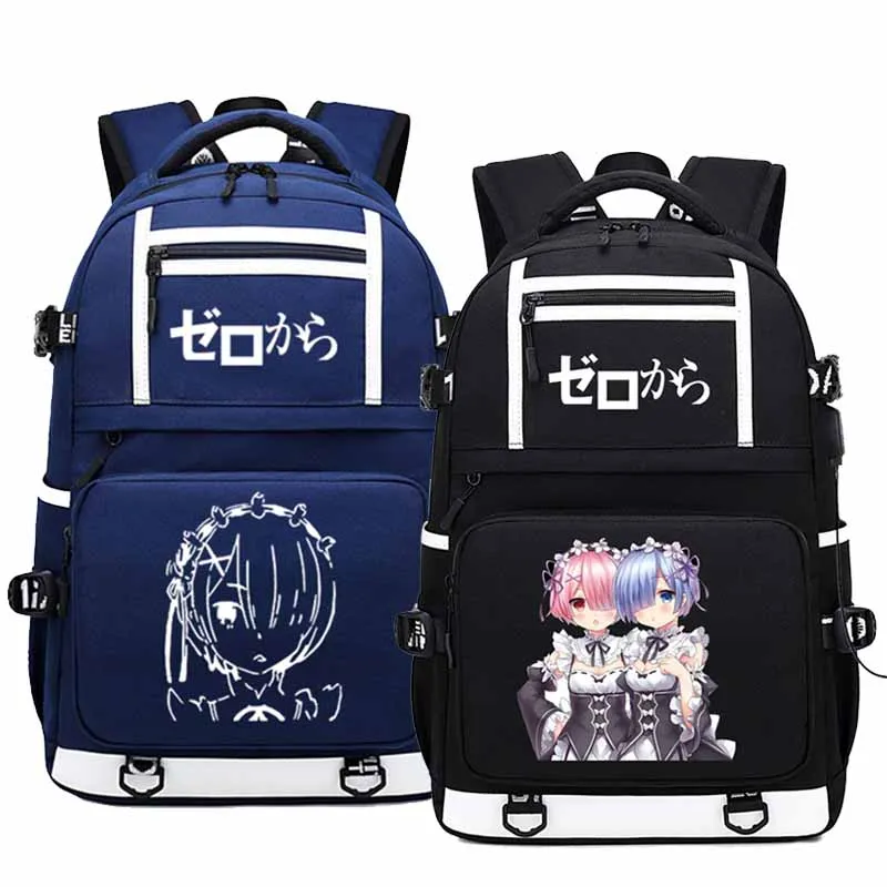 Re:Life in a different world from zero Women Cute Backpck Kids School Bags Kawaii Bookbag Oxford Laptop Backpack Travel Bagpack
Re:Life in a different world from zero Women Cute Backpck Kids School Bags Kawaii Bookbag Oxford Laptop Backpack Travel Bagpack