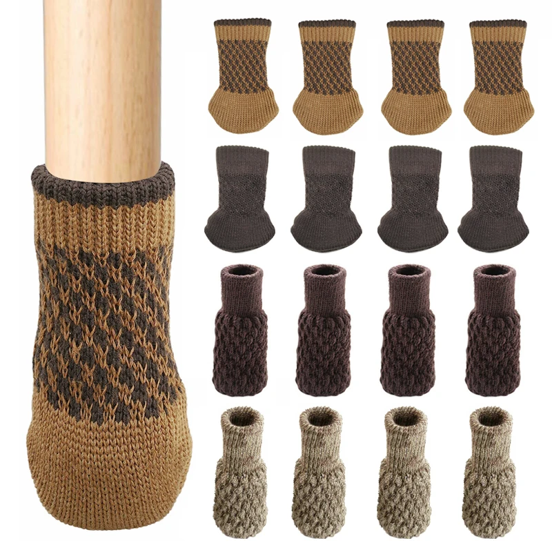 4pcs Table Furniture Feet Sleeve Cover Protectors Chair Leg Socks Cloth Gloves Floor Protection Knitting Wool Socks Anti-slip
4pcs Table Furniture Feet Sleeve Cover Protectors Chair Leg Socks Cloth Gloves Floor Protection Knitting Wool Socks Anti-slip