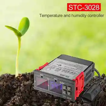 Digital Temperature Humidity Controller Home Fridge Thermostat Humidistat Thermometer Hygrometer Control Switch
Digital Temperature Humidity Controller Home Fridge Thermostat Humidistat Thermometer Hygrometer Control Switch