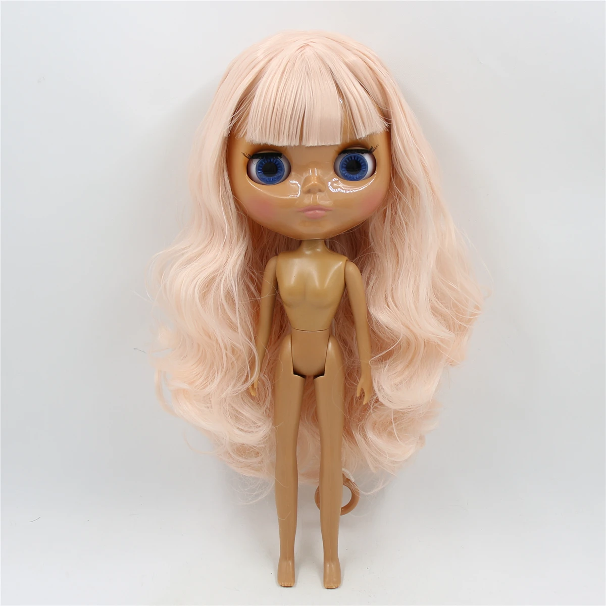 ICY factory blyth doll dark skin licca body pale pink hair shiny face 30cm BL2352
ICY factory blyth doll dark skin licca body pale pink hair shiny face 30cm BL2352