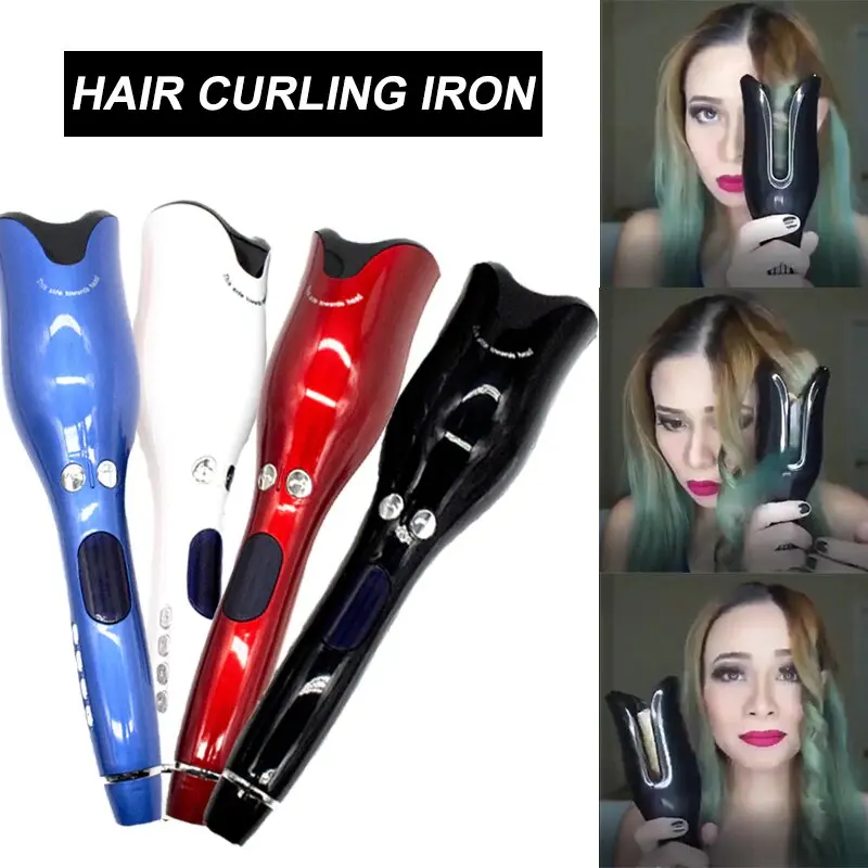 Air Spin & Hair Curler Electric Ceramic Rotating Professional Air Spin Curl Curler Automatic Curling Iron All Hair Types
Air Spin & Hair Curler Electric Ceramic Rotating Professional Air Spin Curl Curler Automatic Curling Iron All Hair Types