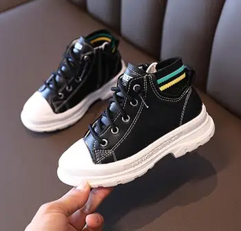 NEW Girls Leather Boots Boys Shoes Autumn Winter Leather Children Martin Boots Fashion Toddler Kids Boots Warm Winter Boots 
NEW Girls Leather Boots Boys Shoes Autumn Winter Leather Children Martin Boots Fashion Toddler Kids Boots Warm Winter Boots