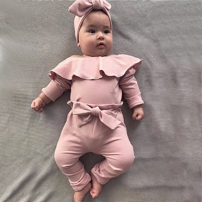 2PCS/set Toddler Kids Baby Girls Ruffle Bodysuit Romper Tops Pants Winter Outfits Clothes
2PCS/set Toddler Kids Baby Girls Ruffle Bodysuit Romper Tops Pants Winter Outfits Clothes