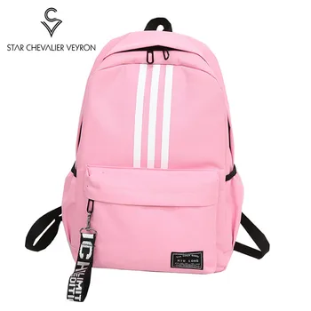 2020 New Stripe Backpack Large Capacity Waterproof Nylon Bag Preppy Style School Backpack Mochila Bookbags Women Cheap Backpacks
2020 New Stripe Backpack Large Capacity Waterproof Nylon Bag Preppy Style School Backpack Mochila Bookbags Women Cheap Backpacks