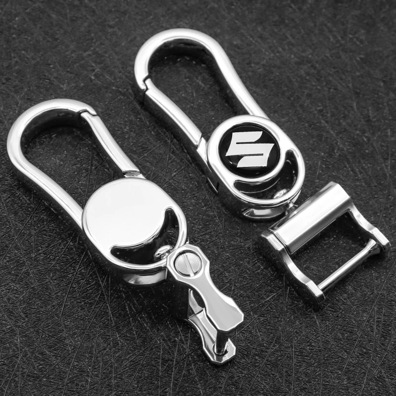 Car metal keychain 360°rotating car logo key shell with anti-lost design fit SUZUKI- CELERIO Spacia Baleno SX4 VITARA Jimny
Car metal keychain 360°rotating car logo key shell with anti-lost design fit SUZUKI- CELERIO Spacia Baleno SX4 VITARA Jimny