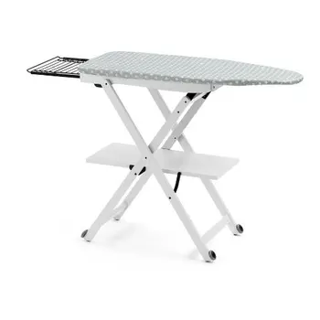 Designer furniture Italy ironing board STIROCOMODO, wood-lockable-adjustable-white finish 'Ar-It's heart legno', leg
Designer furniture Italy ironing board STIROCOMODO, wood-lockable-adjustable-white finish 'Ar-It's heart legno', leg