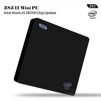 

Z83II Mini PC Windows 10 Intel Atom Z8350 Quad Core 4GB/64GB 5.8G dual WiFi 1000M LAN Desktop win10 Licensed Mini computer