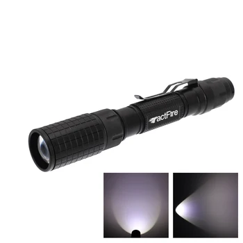 Tactical 5-modes Zooming Flashlight Set Black High Quality
Tactical 5-modes Zooming Flashlight Set Black High Quality