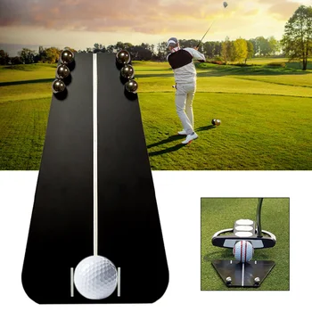 Lawn Beginner With Steel Balls Indoor Outdoor Swing Trainer Sport Garden Training Aid Practice Golf Putting Mat Straight
Lawn Beginner With Steel Balls Indoor Outdoor Swing Trainer Sport Garden Training Aid Practice Golf Putting Mat Straight