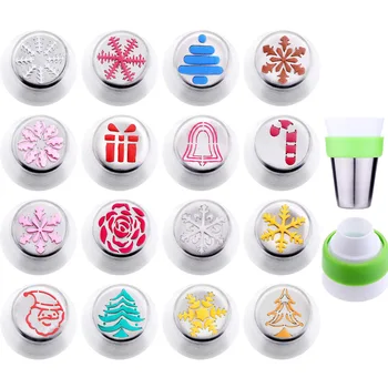 41PCS/17PCS Set Russian Tulip Icing Piping Nozzles Stainless Steel Flower Cream Pastry Tips Cupcake Cake Decorating Tools
41PCS/17PCS Set Russian Tulip Icing Piping Nozzles Stainless Steel Flower Cream Pastry Tips Cupcake Cake Decorating Tools