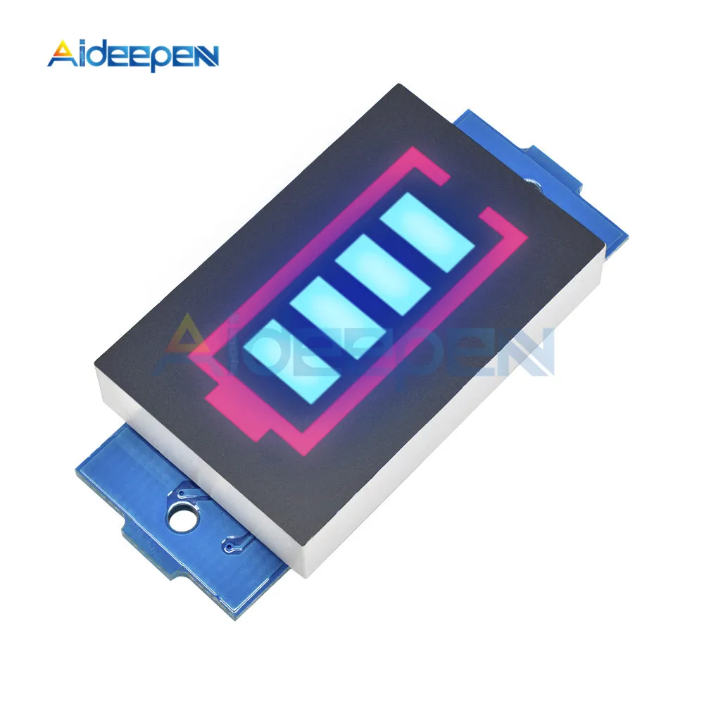 1S 1 Series Lithium Battery Capacity Indicator Module 3.7V Blue Display Electric Vehicle Battery Power Tester
1S 1 Series Lithium Battery Capacity Indicator Module 3.7V Blue Display Electric Vehicle Battery Power Tester