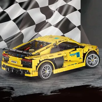 MOC-4463 Technic Car Compatible With Audis R8 V10 Second Generation Car Model Building Blocks Kids Christmas Toy Gift
MOC-4463 Technic Car Compatible With Audis R8 V10 Second Generation Car Model Building Blocks Kids Christmas Toy Gift