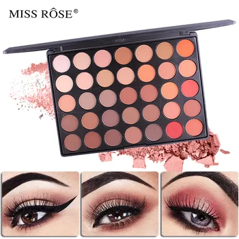 ROSE eye shadow color matte pearl eye shadow plate makeup
ROSE eye shadow color matte pearl eye shadow plate makeup