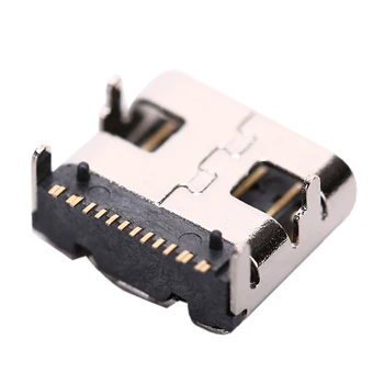 1pc 16 Pin SMT Socket Connector Micro USB Type C 3.1 Female Placement SMD DIP For PCB Design DIY High Current Charging
1pc 16 Pin SMT Socket Connector Micro USB Type C 3.1 Female Placement SMD DIP For PCB Design DIY High Current Charging