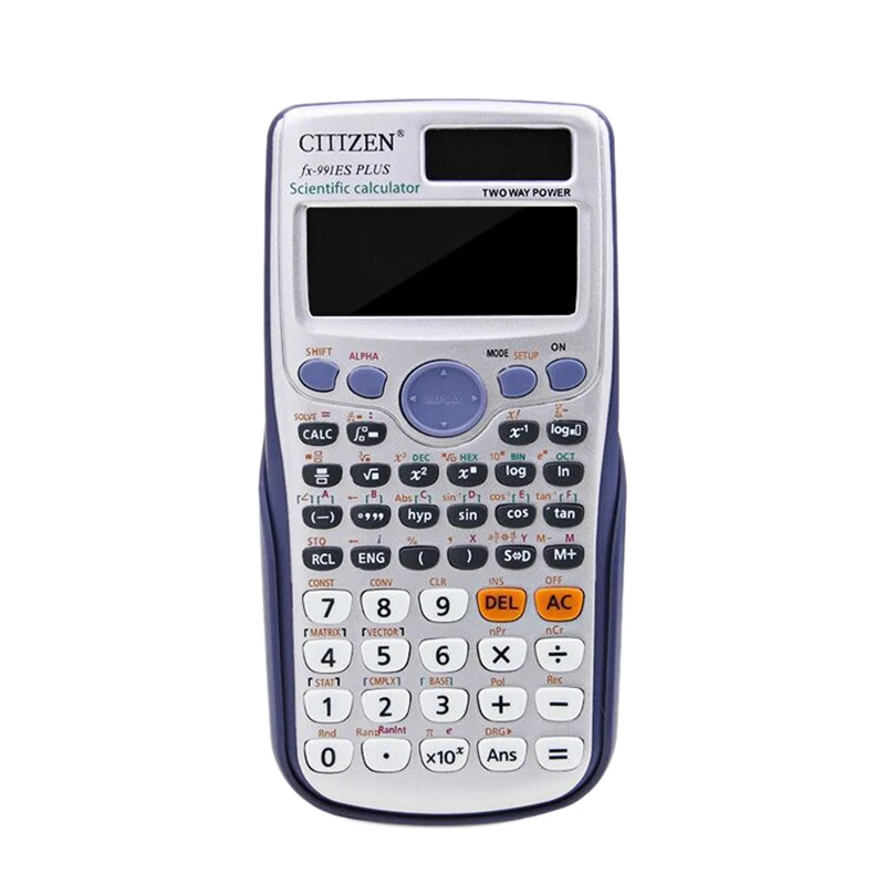 Gtttzen 991Es Plus Office Calculator 417 Multifunctions Student Scientific Calculator School Tools
Gtttzen 991Es Plus Office Calculator 417 Multifunctions Student Scientific Calculator School Tools