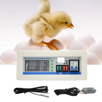 XM 18SW Stable Accurate Phone Control Hatcher Thermostat Digital Portable Hygrostat Intelligent Farm Egg Incubator Controller
XM 18SW Stable Accurate Phone Control Hatcher Thermostat Digital Portable Hygrostat Intelligent Farm Egg Incubator Controller