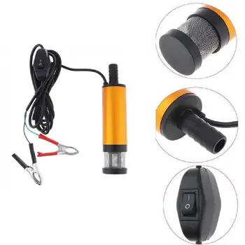 Portable Mini 12V DC Electric Submersible Pump for Pumping Diesel Oil Water Aluminum Alloy Shell 12L/min Fuel Transfer Pump
Portable Mini 12V DC Electric Submersible Pump for Pumping Diesel Oil Water Aluminum Alloy Shell 12L/min Fuel Transfer Pump