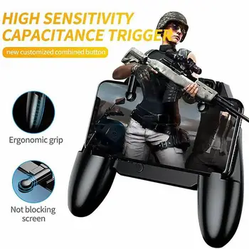 M18 Controller for PUBG Mobile Joystick L1 R1 Trigger Button for iPhone Android Phone Excellent Craftsmanship Well Durability
M18 Controller for PUBG Mobile Joystick L1 R1 Trigger Button for iPhone Android Phone Excellent Craftsmanship Well Durability