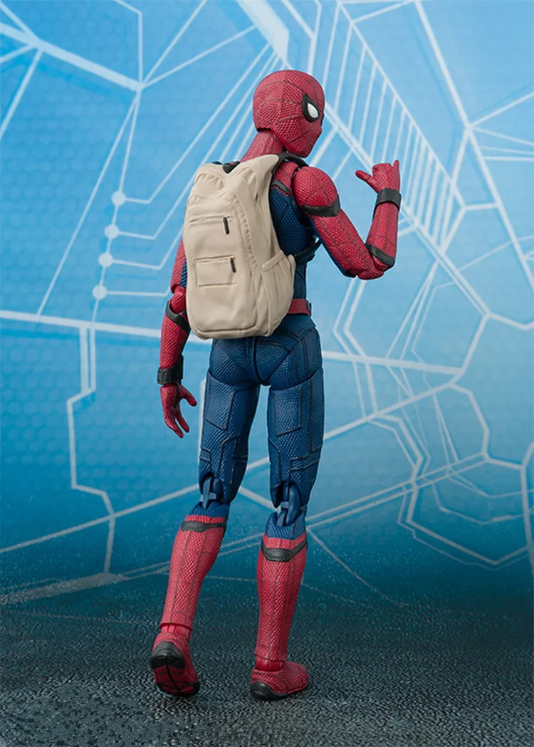 New Item SHF Spider-Man Back To School Season PVC Action Figure Boxed Model Doll Children GiftsToy
New Item SHF Spider-Man Back To School Season PVC Action Figure Boxed Model Doll Children GiftsToy