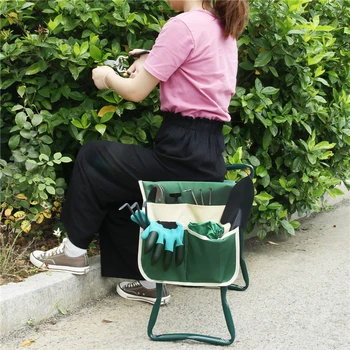 Portable Garden Kneeler Seat Tool Bag Outdoor Work Cart for Knee Stool Gardening Tools Storage
Portable Garden Kneeler Seat Tool Bag Outdoor Work Cart for Knee Stool Gardening Tools Storage