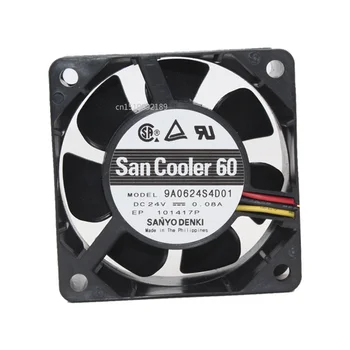 for Inverter 9A0624S4D01 24V 0.08A fan 6025 three lines
for Inverter 9A0624S4D01 24V 0.08A fan 6025 three lines