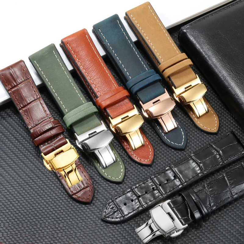 Waterproof Silicone Watchband Replacement Citizen Omega Genuine Leather Watch Chain 20mm 22mm Black Brown
Waterproof Silicone Watchband Replacement Citizen Omega Genuine Leather Watch Chain 20mm 22mm Black Brown