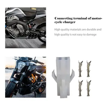 Remplacement Batterie Moto Chargeur Adaptateur 2 Way Pin Connecteur Kit Motorcycle Charger Connection Terminal 4Pcs
Remplacement Batterie Moto Chargeur Adaptateur 2 Way Pin Connecteur Kit Motorcycle Charger Connection Terminal 4Pcs