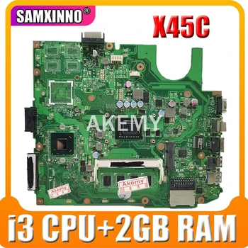 Akemy For ASUS X45C Laotop Mainboard X45C X45VD X45V X45 Motherboard with i3 cpu + 2GB RAM
Akemy For ASUS X45C Laotop Mainboard X45C X45VD X45V X45 Motherboard with i3 cpu + 2GB RAM