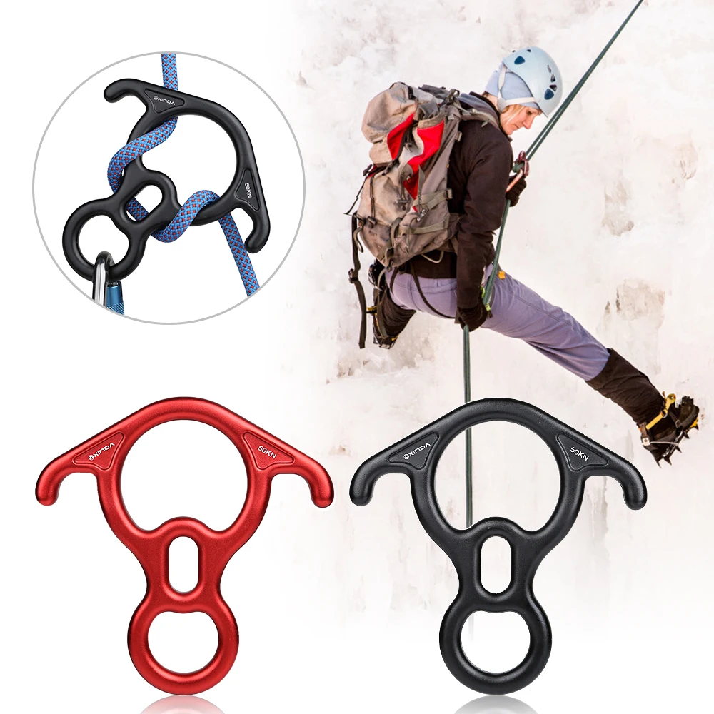 Figure 8 Descender With Bent-ear Rappelling Gear Belay Device Rock Climbing 8 Ring Descender Rescue Equipment
Figure 8 Descender With Bent-ear Rappelling Gear Belay Device Rock Climbing 8 Ring Descender Rescue Equipment