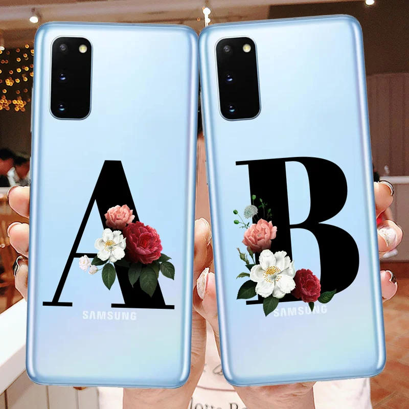 Alphabet custom name combination name Clear Soft silicone TPU Cover Case for Samsung Galaxy S7 S8 S9 S10 S20Plus S20Ultra Shell
Alphabet custom name combination name Clear Soft silicone TPU Cover Case for Samsung Galaxy S7 S8 S9 S10 S20Plus S20Ultra Shell