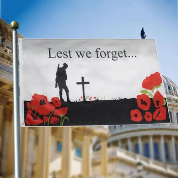 Lest We Forget Flags Remembrance Day Outdoor Poppy Flag Remembrance Day Single Layer Polyester Banner Decorative Stickers
Lest We Forget Flags Remembrance Day Outdoor Poppy Flag Remembrance Day Single Layer Polyester Banner Decorative Stickers