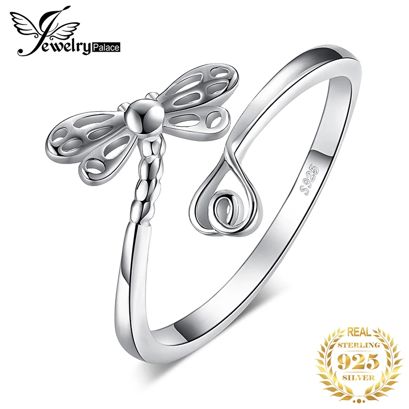JewelryPalace Dragonfly Cubic Zirconia Rings 925 Sterling Silver Rings for Women Stackable Ring Silver 925 Jewelry Fine Jewelry
JewelryPalace Dragonfly Cubic Zirconia Rings 925 Sterling Silver Rings for Women Stackable Ring Silver 925 Jewelry Fine Jewelry