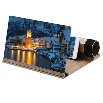 12Inch HD Screen Magnifier Wood Grain Foldable Phone Screen for Watching Movie Videos TD326
12Inch HD Screen Magnifier Wood Grain Foldable Phone Screen for Watching Movie Videos TD326
