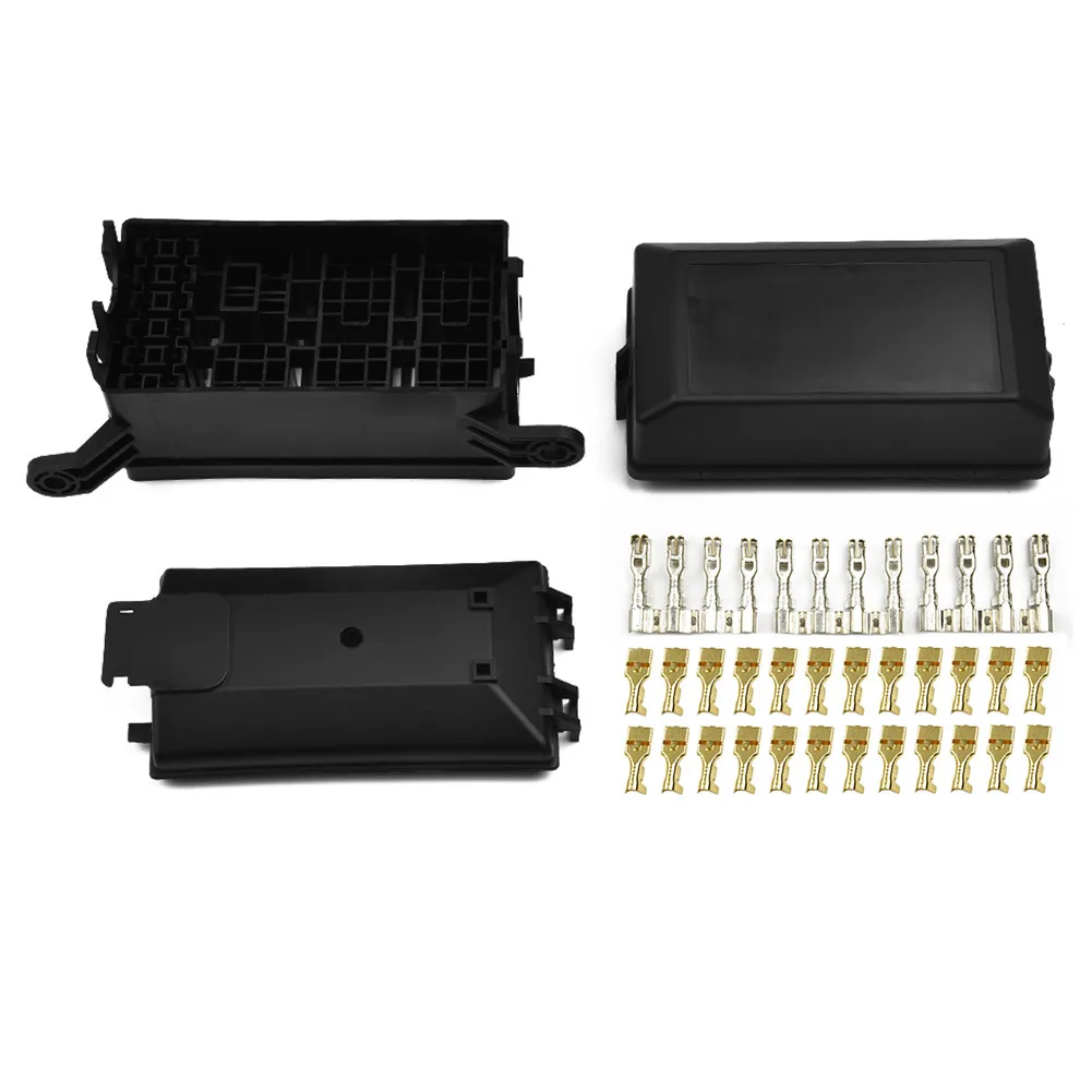 12 Way Relay Box Fuse Block Holder Waterproof Universal ATC/ATO For All Vehicles Fuse Holders Bracket Auto Parts
12 Way Relay Box Fuse Block Holder Waterproof Universal ATC/ATO For All Vehicles Fuse Holders Bracket Auto Parts
