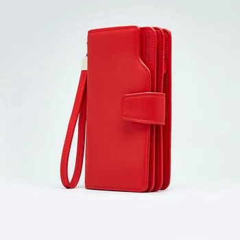 Big Women Trifold Wallet Female Leather Wallet Clutch Women Long Coin Purse Red Ladies Card Wallets Carteira Feminina Vallet New
Big Women Trifold Wallet Female Leather Wallet Clutch Women Long Coin Purse Red Ladies Card Wallets Carteira Feminina Vallet New