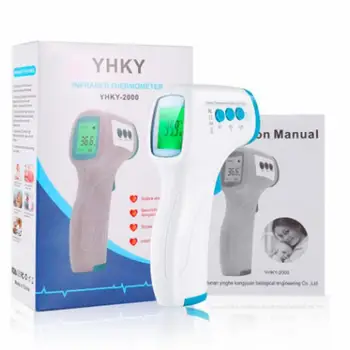 Infrared Digital No Contact Forehead Temperature For Fever Thermometer Forehead Body Sensor Thermometer Gun
Infrared Digital No Contact Forehead Temperature For Fever Thermometer Forehead Body Sensor Thermometer Gun