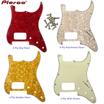 Custom Guitar Pickguard -For US 11 Screw Holes Stratocaster With Floyd Rose Tremolo Bridge Humbucker H Scratch Plate pickup hole
Custom Guitar Pickguard -For US 11 Screw Holes Stratocaster With Floyd Rose Tremolo Bridge Humbucker H Scratch Plate pickup hole