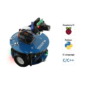 AlphaBot2 Wireless Video Smart Robot with Raspberry Pi 4 Can reach Obstacle Avoidance Line Tracking Remote Control Video Monitor
AlphaBot2 Wireless Video Smart Robot with Raspberry Pi 4 Can reach Obstacle Avoidance Line Tracking Remote Control Video Monitor