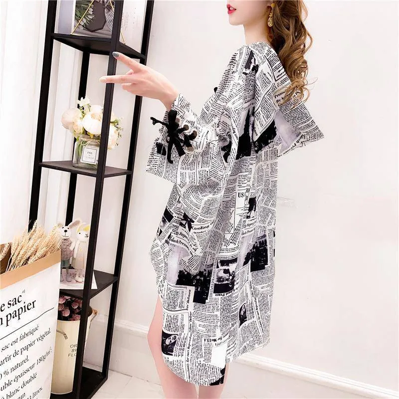Fashion Women Harajuku Loose Hip Hop Hoodies Females Long Cool Print Hooded Tops Womens Bf Korean Female Pullover Student Hoodie
Fashion Women Harajuku Loose Hip Hop Hoodies Females Long Cool Print Hooded Tops Womens Bf Korean Female Pullover Student Hoodie
