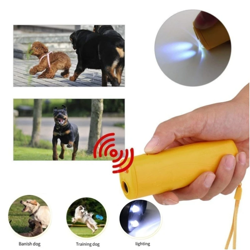 Strengthen Pet Dog Training equipment Ultrasound Repeller 3 in 1 Control Trainer Device Anti Barking Stop Bark Deterrents
Strengthen Pet Dog Training equipment Ultrasound Repeller 3 in 1 Control Trainer Device Anti Barking Stop Bark Deterrents