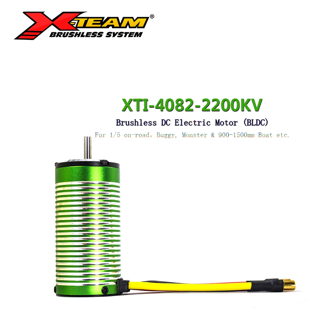 Фото X-TEAM Brushless Motor 4082 2000KV BLDC Electromotor for RC Car 1/5 on-road Buggy-Monster 900-1500 mm Boat Replacement | Игрушки и хобби