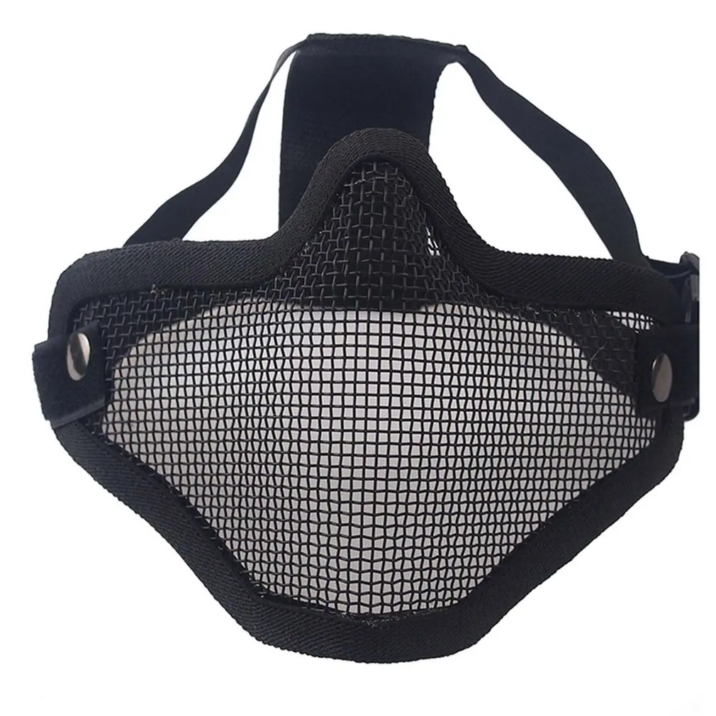 Airsoft Field Wargame Tribal Chief Mask Half Face Metal Steel Net Mesh Hunting Tactical Protective Airsoft Mask 3 colors
Airsoft Field Wargame Tribal Chief Mask Half Face Metal Steel Net Mesh Hunting Tactical Protective Airsoft Mask 3 colors