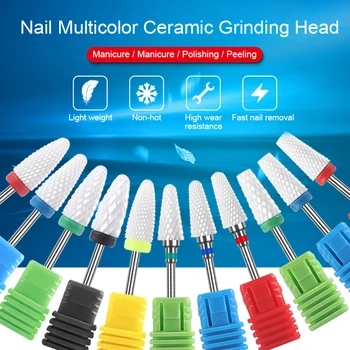 1 Pc Nail Drill Bits Ceramic Tungsten Steel Grinding Head Blue Yellow Green Mixed Colors Nail Drill Nail Art Electric Griding
1 Pc Nail Drill Bits Ceramic Tungsten Steel Grinding Head Blue Yellow Green Mixed Colors Nail Drill Nail Art Electric Griding