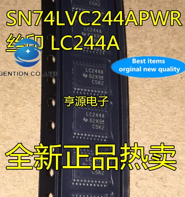 20 шт. SN74LVC244A SN74LVC244APWR LC244A TSSOP20 в наличии 100% новый и оригинальный
20 шт. SN74LVC244A SN74LVC244APWR LC244A TSSOP20 в наличии 100% новый и оригинальный